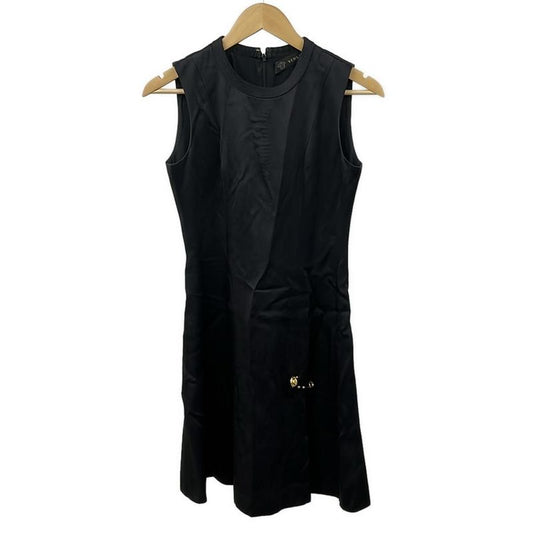 Versace Dress Size 36 S Women's - Black Sleeveless
