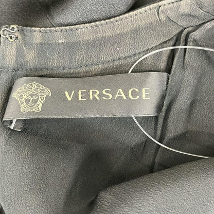 Versace Dress Size 36 S Women's - Black Sleeveless