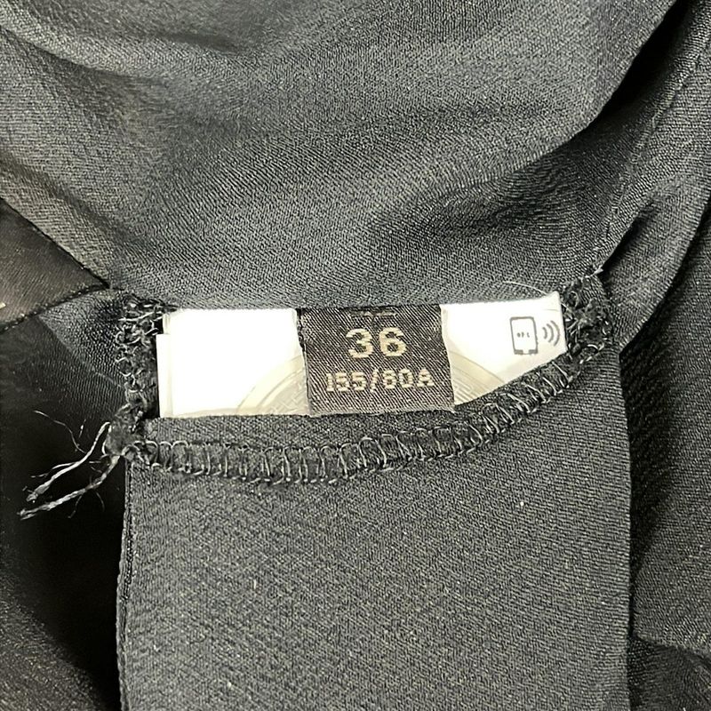 Versace Dress Size 36 S Women's - Black Sleeveless