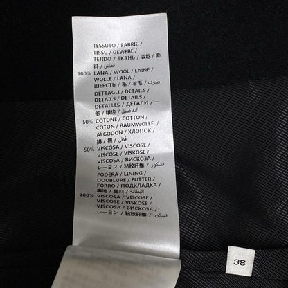 Gucci Coat Size 38 S Women's - 544855 Dark Navy X Red Long Sleeve Winter Wool