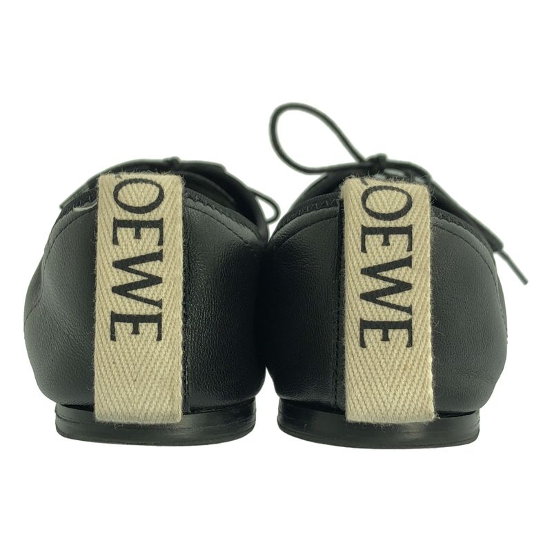 Loewe | SOFT Derby Lace-up Shoes | 39 | Black | Ladies