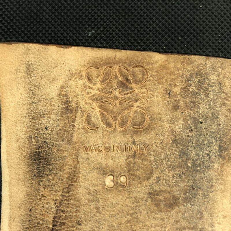 Loewe | SOFT Derby Lace-up Shoes | 39 | Black | Ladies