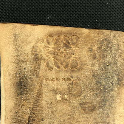 Loewe | SOFT Derby Lace-up Shoes | 39 | Black | Ladies