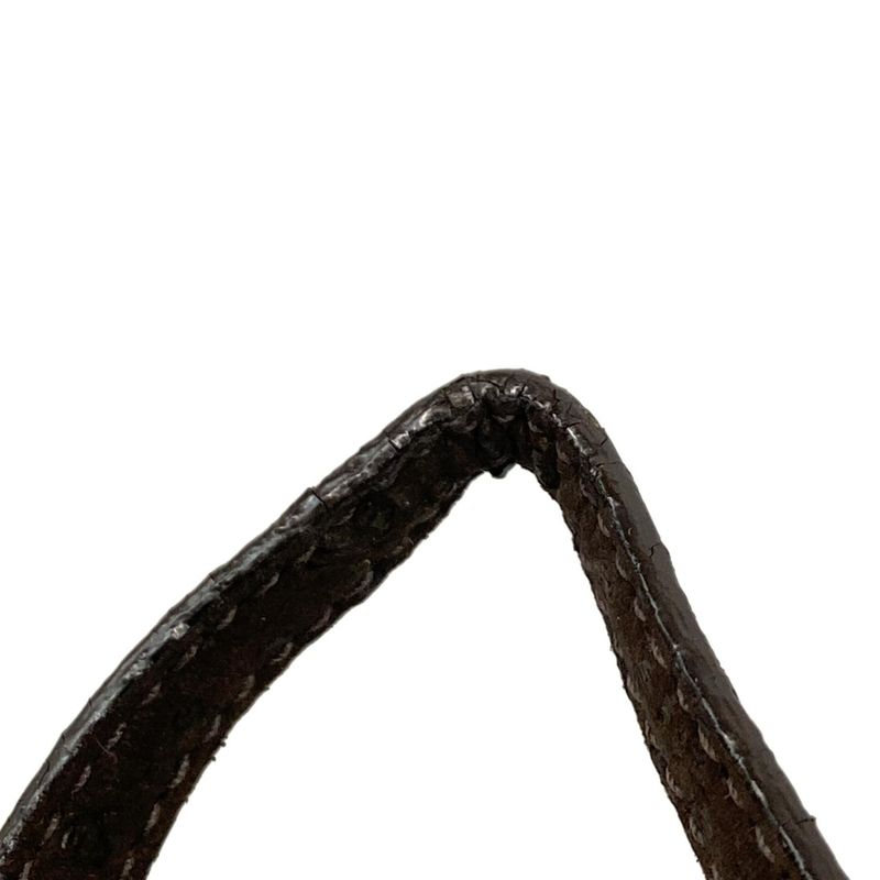 Prada Clutch Bag - Dark Brown X Black X Multi Geometric Pattern Holliday & Brown