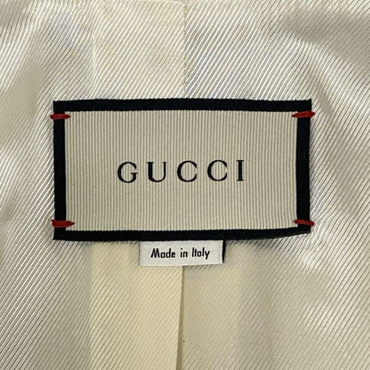 Gucci Coat Size 38 S Women's - 626300 Ivory Long Sleeve Winter Wool