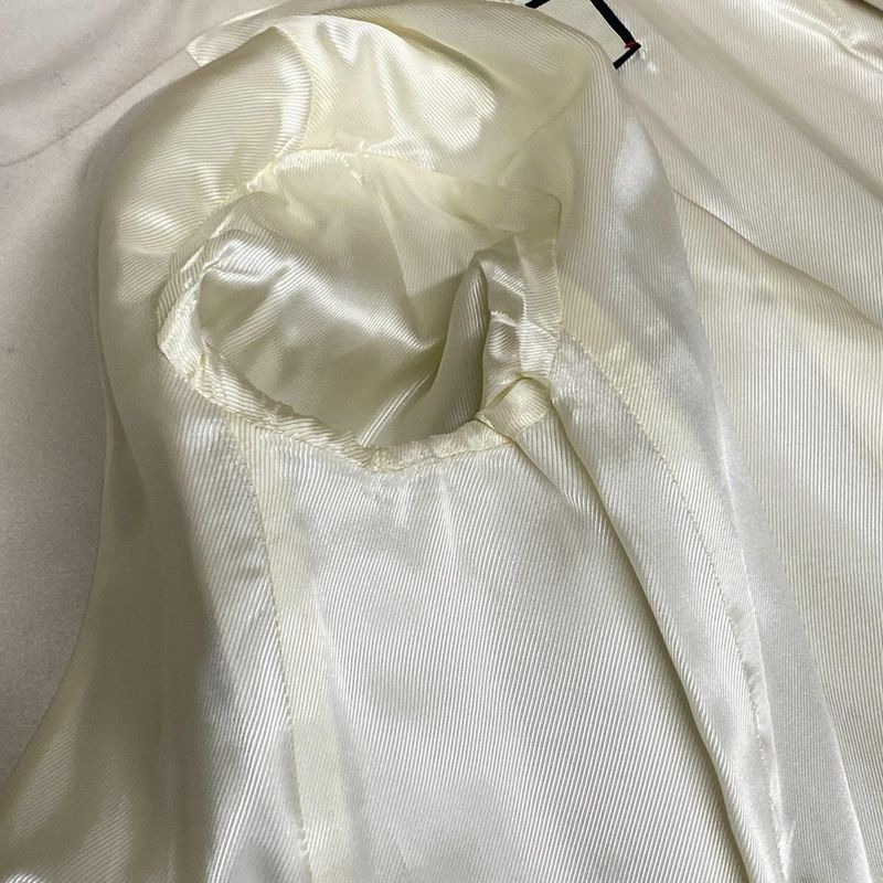 Gucci Coat Size 38 S Women's - 626300 Ivory Long Sleeve Winter Wool