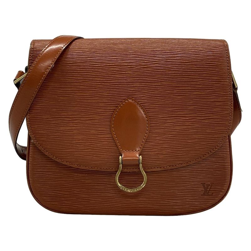 Louis Vuitton Shoulder Bag Epi Sun Crew M52193 Kenya Brown Leather