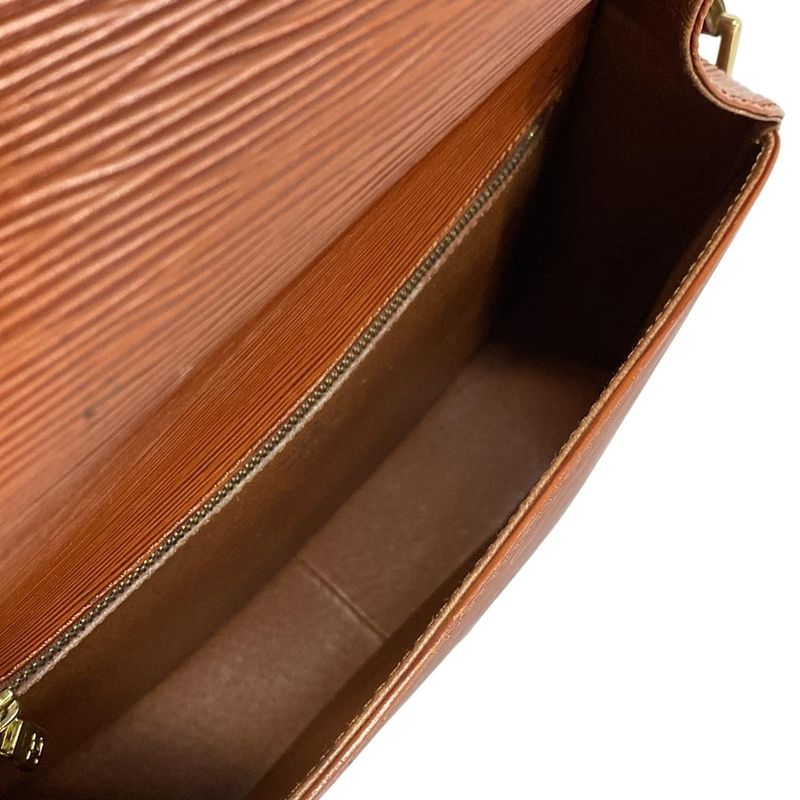 Louis Vuitton Shoulder Bag Epi Sun Crew M52193 Kenya Brown Leather