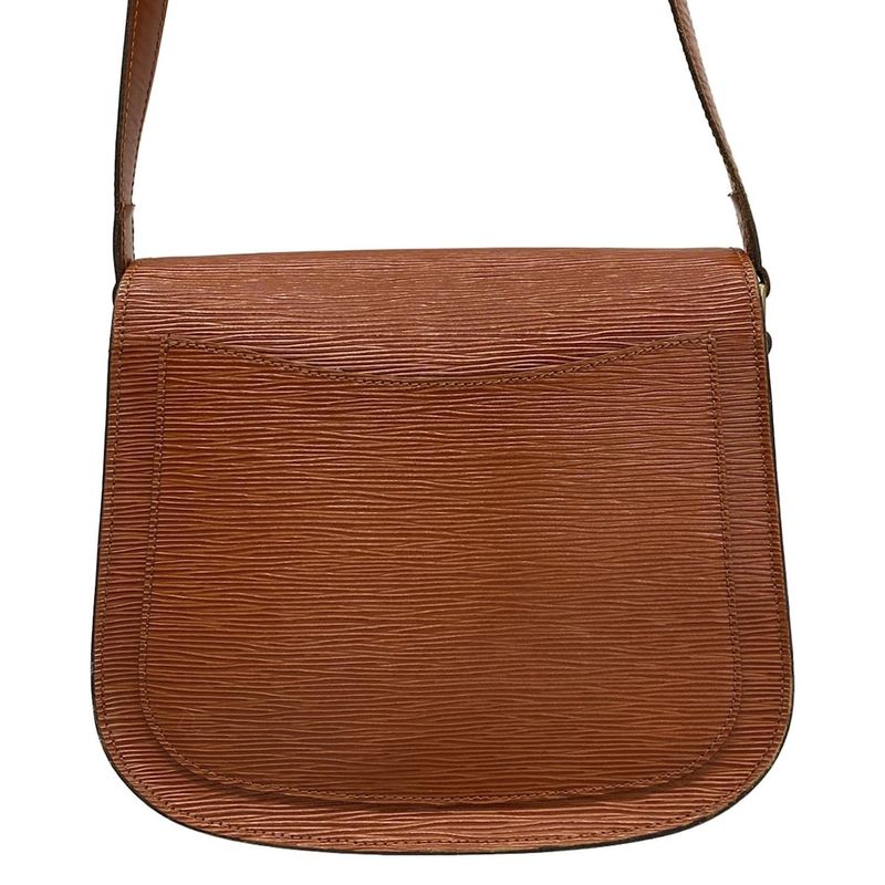 Louis Vuitton Shoulder Bag Epi Sun Crew M52193 Kenya Brown Leather