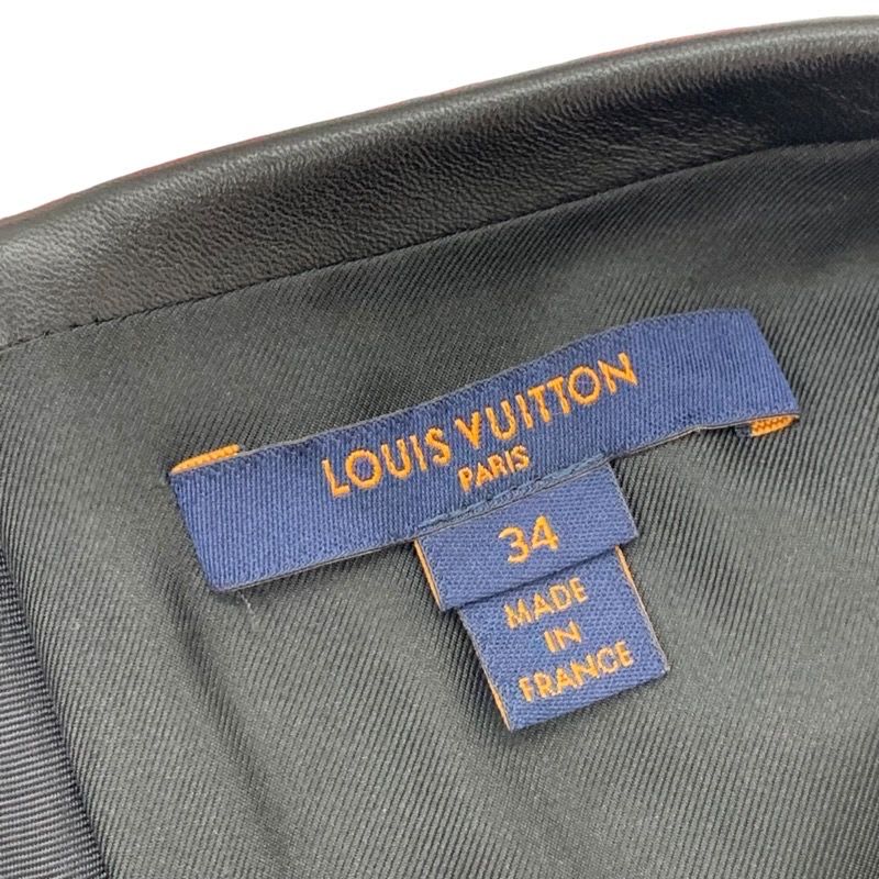 Louis Vuitton Monogram Skirt White Black Red Jacquard