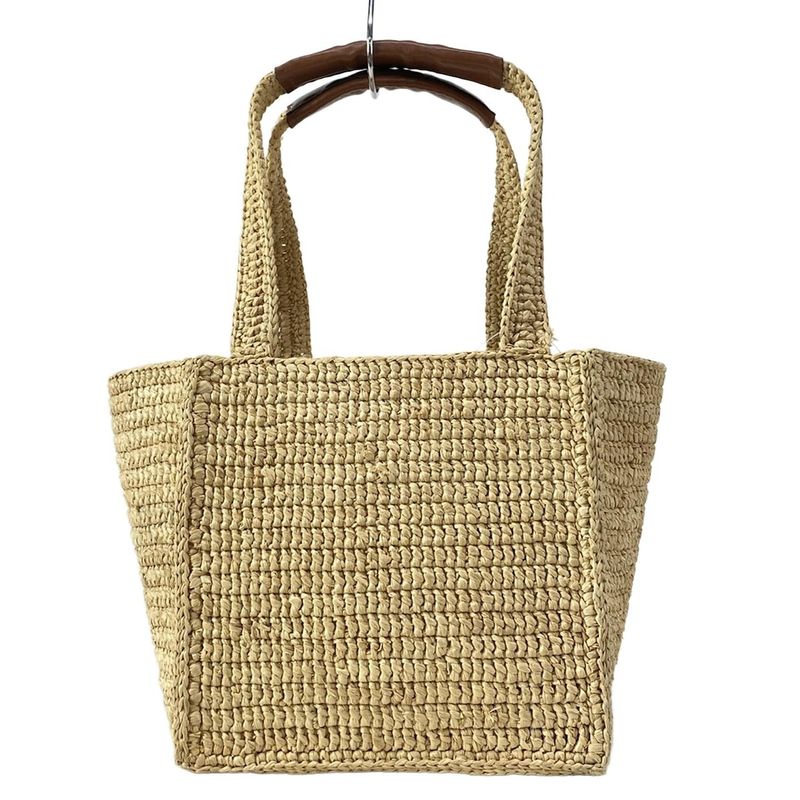 Celine Handbag Cube Bag Beige X Black X Brown