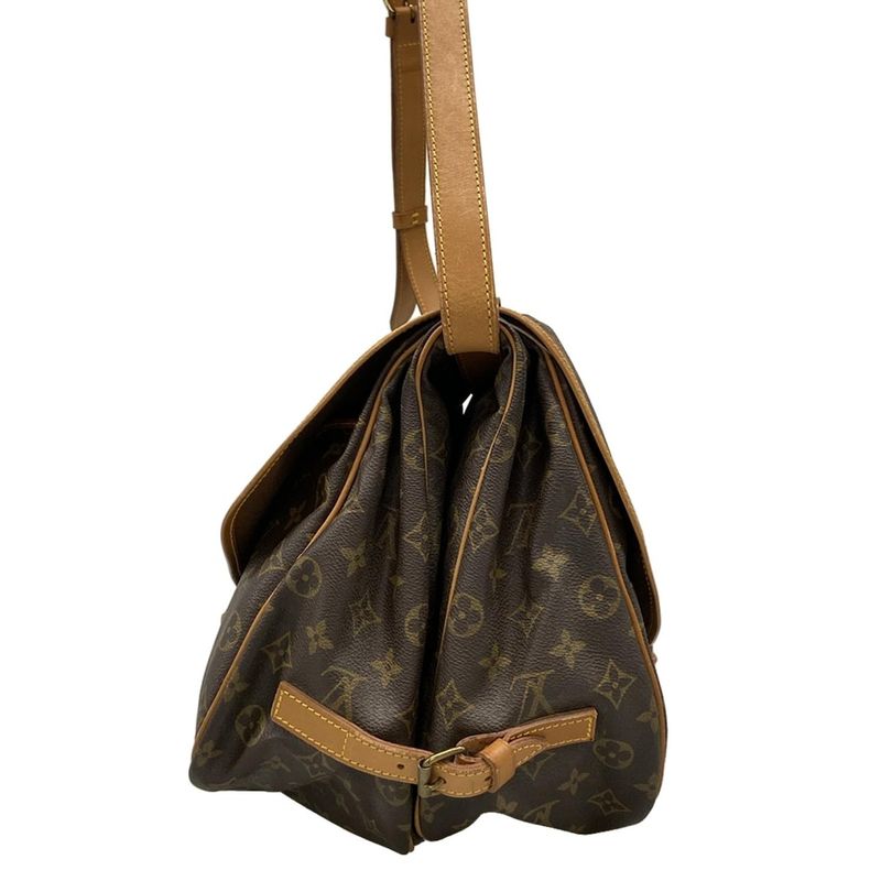 Louis Vuitton Shoulder Bag Monogram Saumur 35 M42254