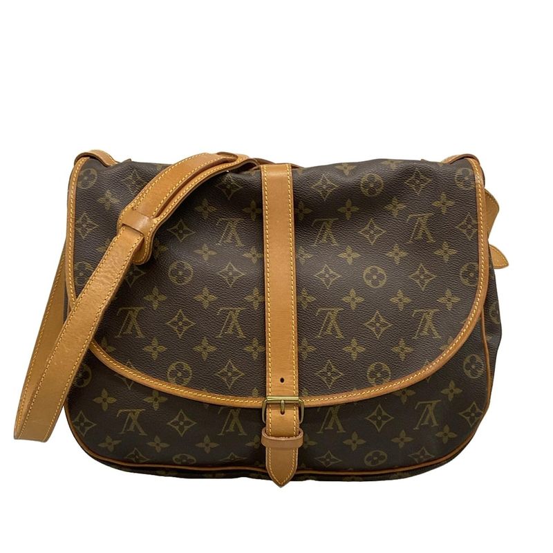 Louis Vuitton Shoulder Bag Monogram Saumur 35 M42254