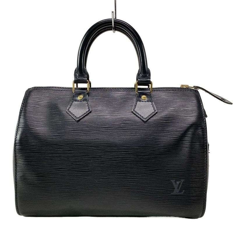 Louis Vuitton Epi Speedy 30 M43002 Noir Black Leather