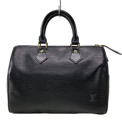 Louis Vuitton Epi Speedy 30 M43002 Noir Black Leather
