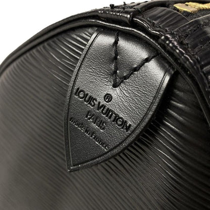 Louis Vuitton Epi Speedy 30 M43002 Noir Black Leather