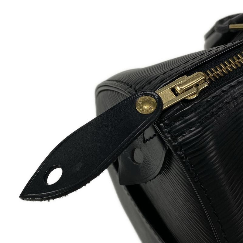 Louis Vuitton Epi Speedy 30 M43002 Noir Black Leather