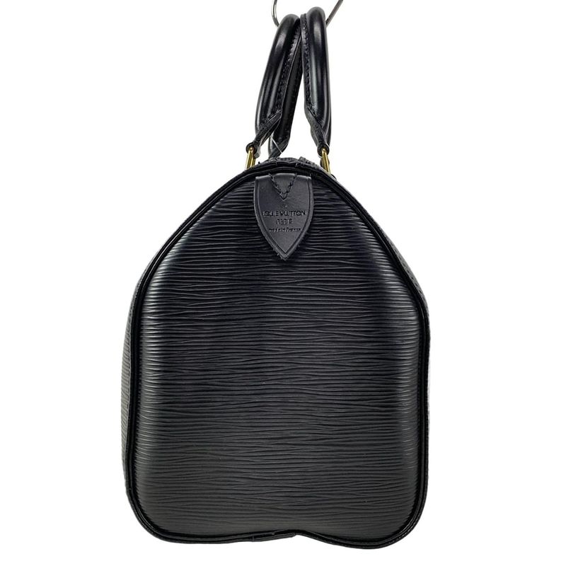 Louis Vuitton Epi Speedy 30 M43002 Noir Black Leather
