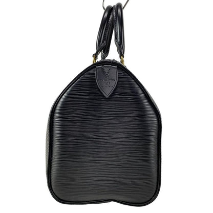 Louis Vuitton Epi Speedy 30 M43002 Noir Black Leather