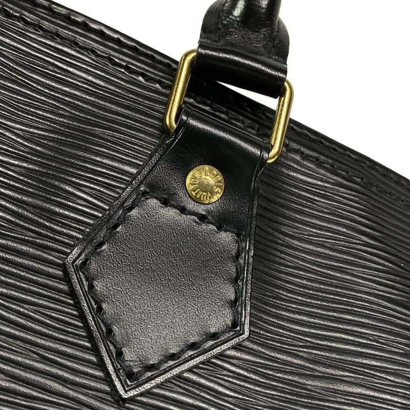 Louis Vuitton Epi Speedy 30 M43002 Noir Black Leather
