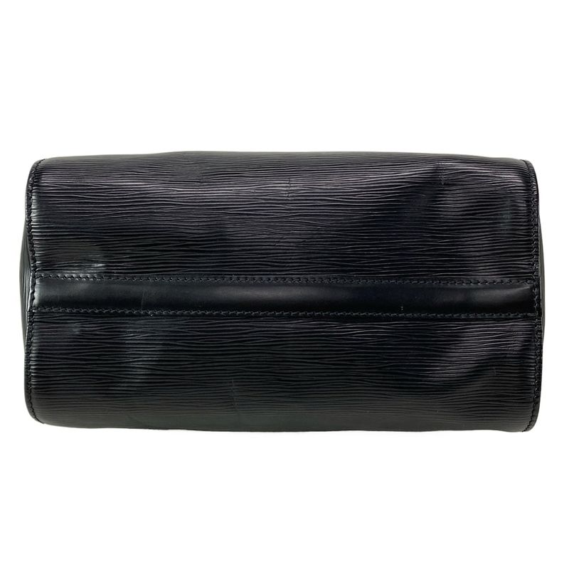 Louis Vuitton Epi Speedy 30 M43002 Noir Black Leather