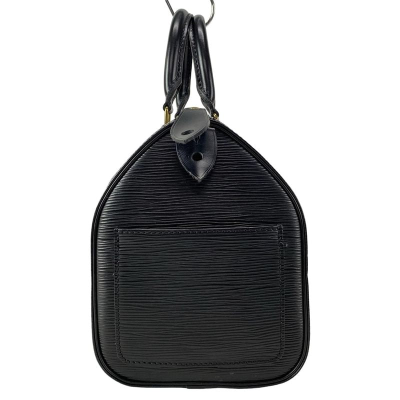Louis Vuitton Epi Speedy 30 M43002 Noir Black Leather