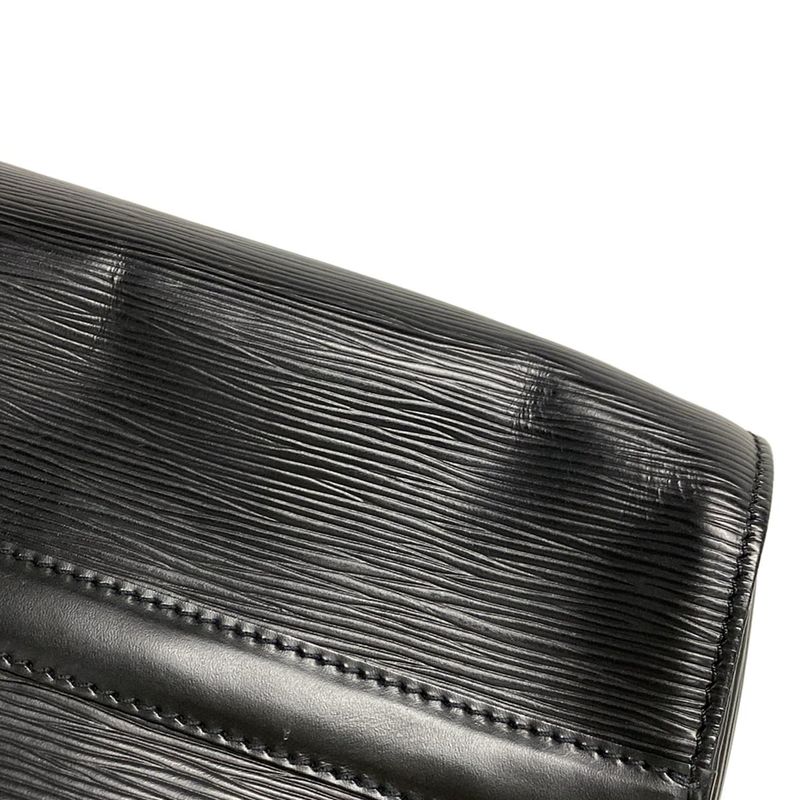 Louis Vuitton Epi Speedy 30 M43002 Noir Black Leather