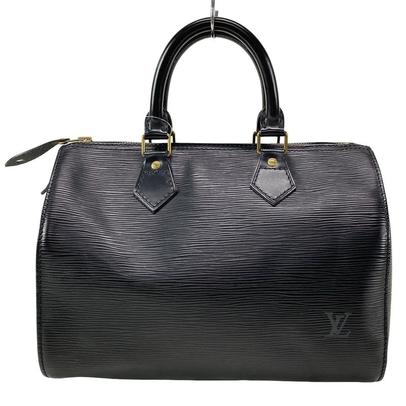 Louis Vuitton Epi Speedy 30 M43002 Noir Black Leather