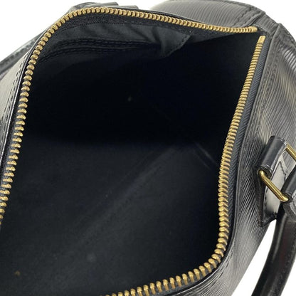 Louis Vuitton Epi Speedy 30 M43002 Noir Black Leather