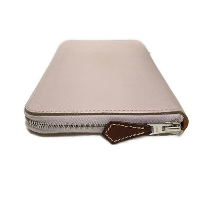 Hermes Long Wallet Azap Long Silk in Mauve Pale