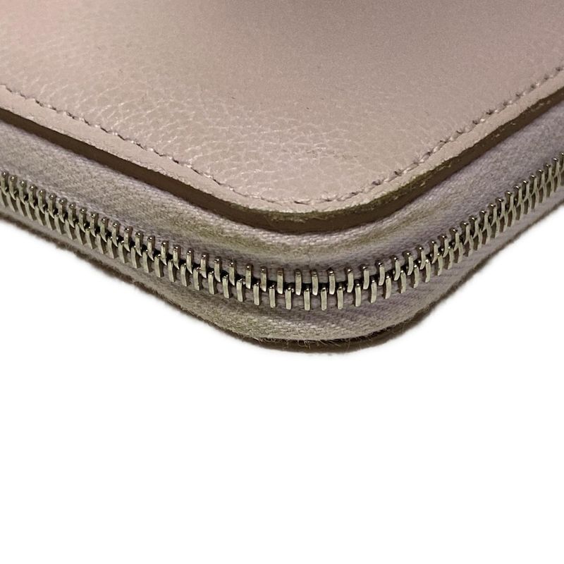 Hermes Long Wallet Azap Long Silk in Mauve Pale