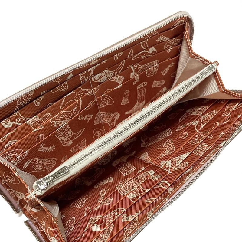 Hermes Long Wallet Azap Long Silk in Mauve Pale