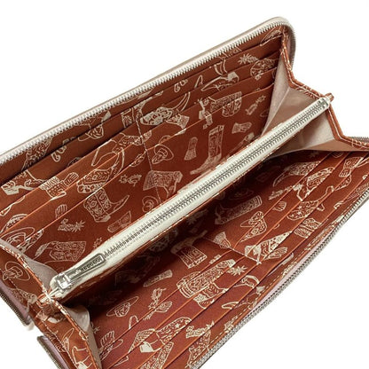 Hermes Long Wallet Azap Long Silk in Mauve Pale