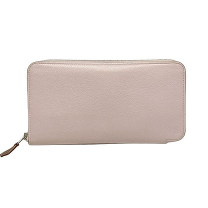 Hermes Long Wallet Azap Long Silk in Mauve Pale