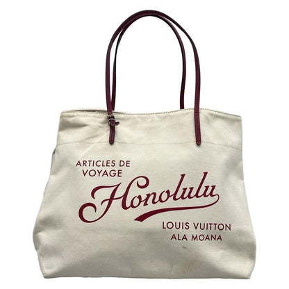 Louis Vuitton Tote Bag Cabas GM M48998 Natural Haw Aii Limited Hono Lou Leather