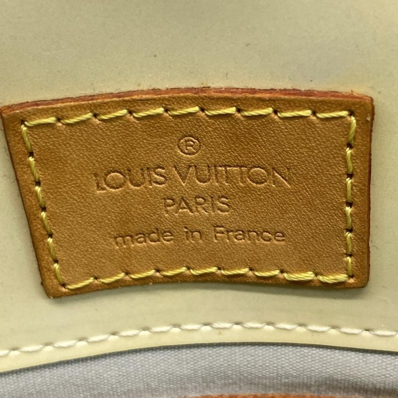 Louis Vuitton Handbag Monogram Vernis Lead PM M91336 Lou Leather