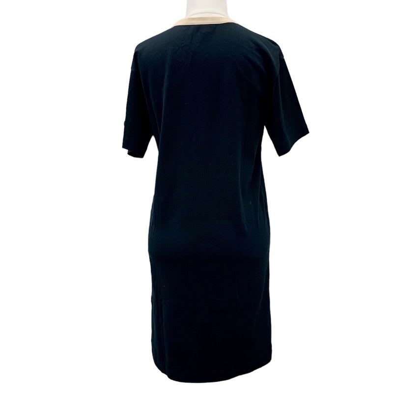 Louis Vuitton Dress Cotton Black Logo
