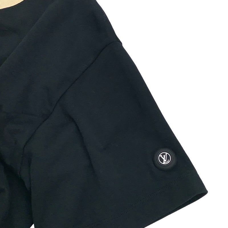 Louis Vuitton Dress Cotton Black Logo