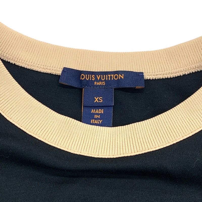 Louis Vuitton Dress Cotton Black Logo
