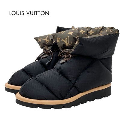 Louis Vuitton Pillow Line Monogram Boots Short Boots Ankle Boots Shoes Nylon