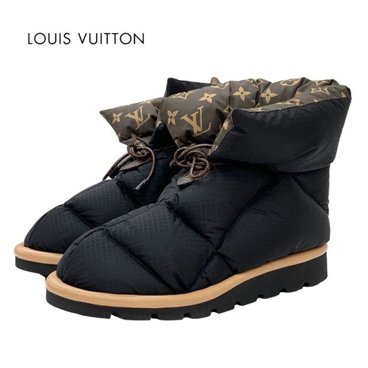 Louis Vuitton Pillow Line Monogram Boots Short Boots Ankle Boots Shoes Nylon
