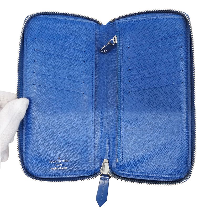 Louis Vuitton Wallet Men's Brand Long Wallet Damier Graphite Canvas Portefeuille