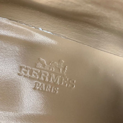 Hermes Boots Short Boots Booties Shoes Suede Brown