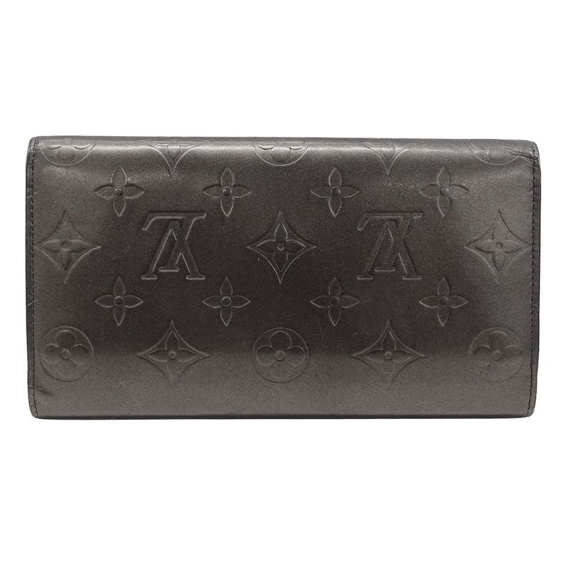 Louis Vuitton Wallet Men's Brand Long Wallet Monogram Matt Porto Tresor