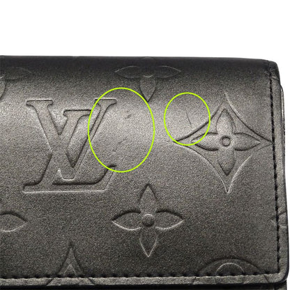 Louis Vuitton Wallet Men's Brand Long Wallet Monogram Matt Porto Tresor