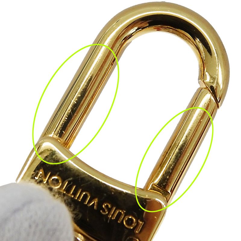 Louis Vuitton Charm Women's Brand Vernis LV Mix Bag Charm ・micro Alma Pink