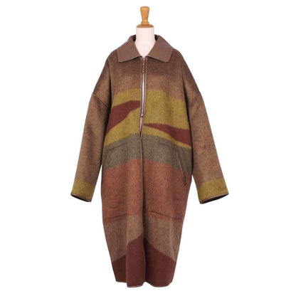 Hermes 2022 Long Coat Zip Up Double