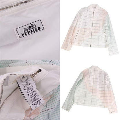 Hermes Jacket 22 SS Blouson Zip Up Check