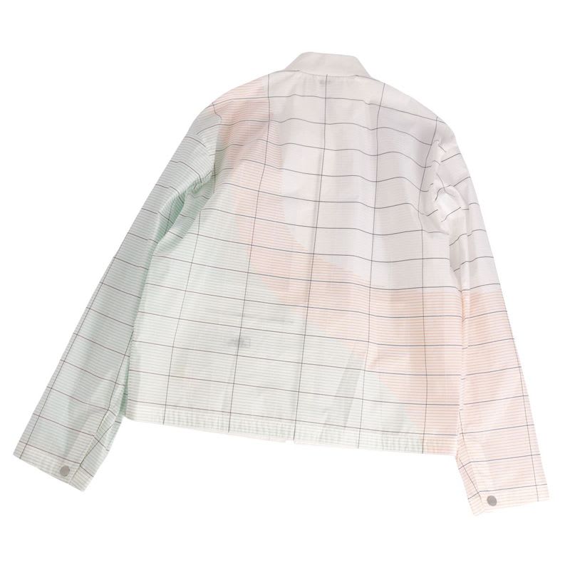 Hermes Jacket 22 SS Blouson Zip Up Check