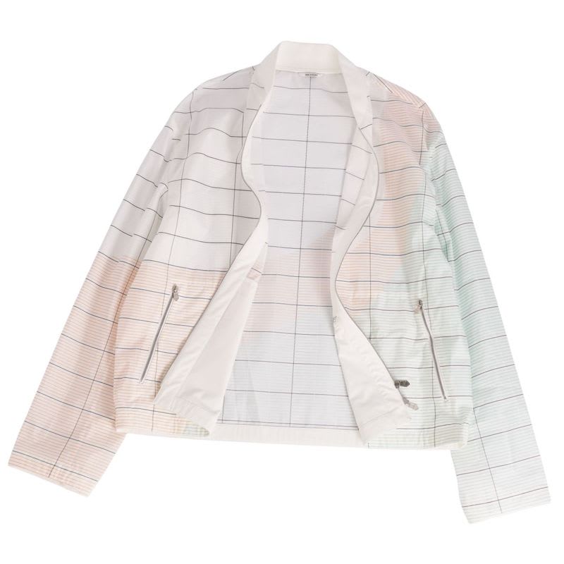 Hermes Jacket 22 SS Blouson Zip Up Check